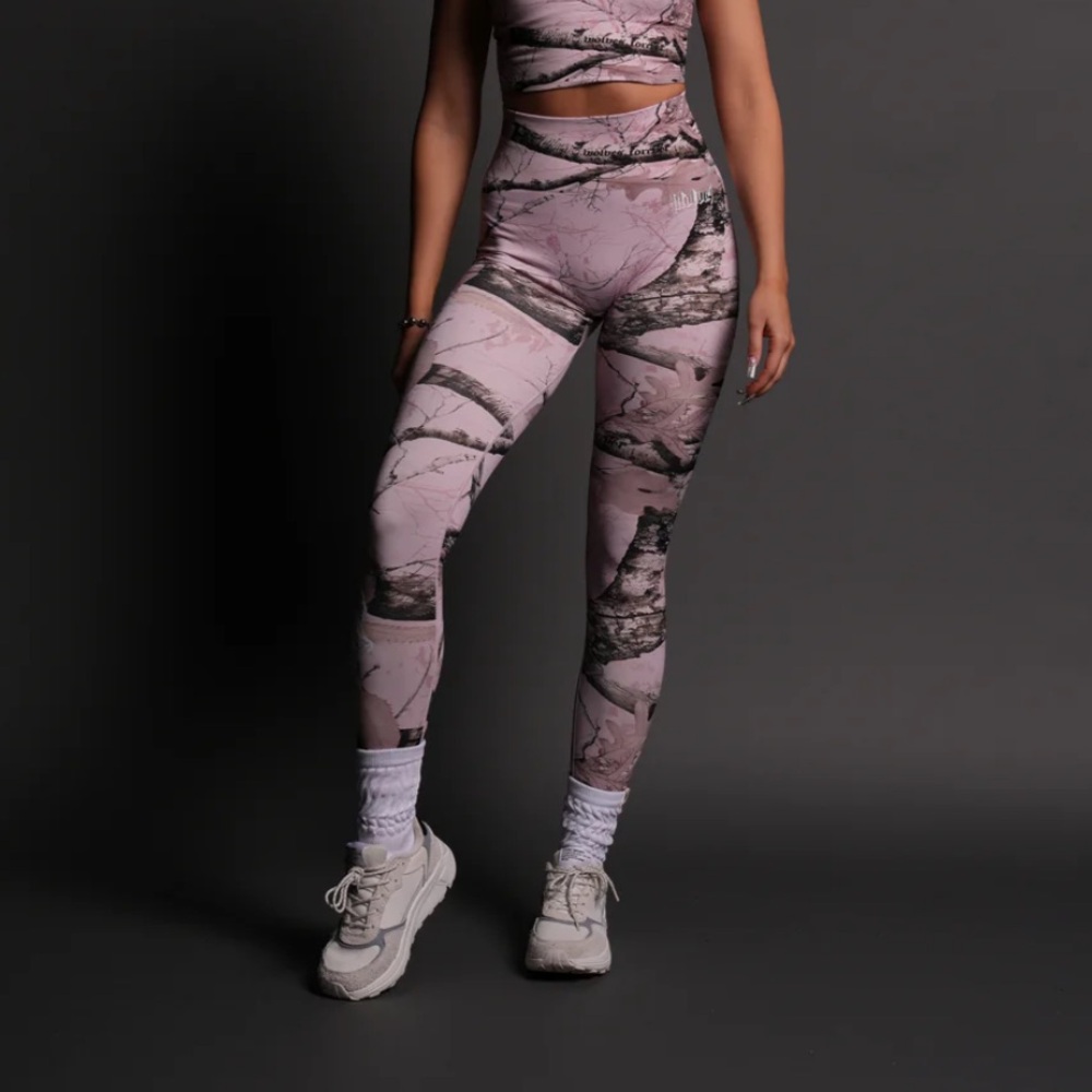 OUR PASSION EVERSON SEAMLESS PINK CAMO CHERRY BLOSSOM